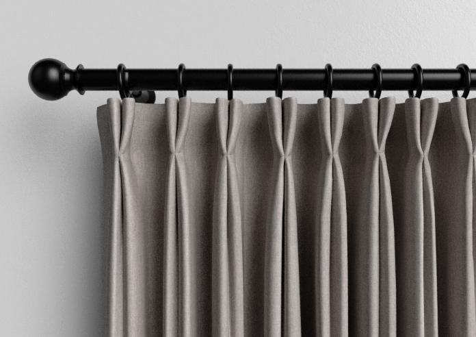 Bruschal (Blackout), Mouse Brown - Made to Measure Curtains - Image 10